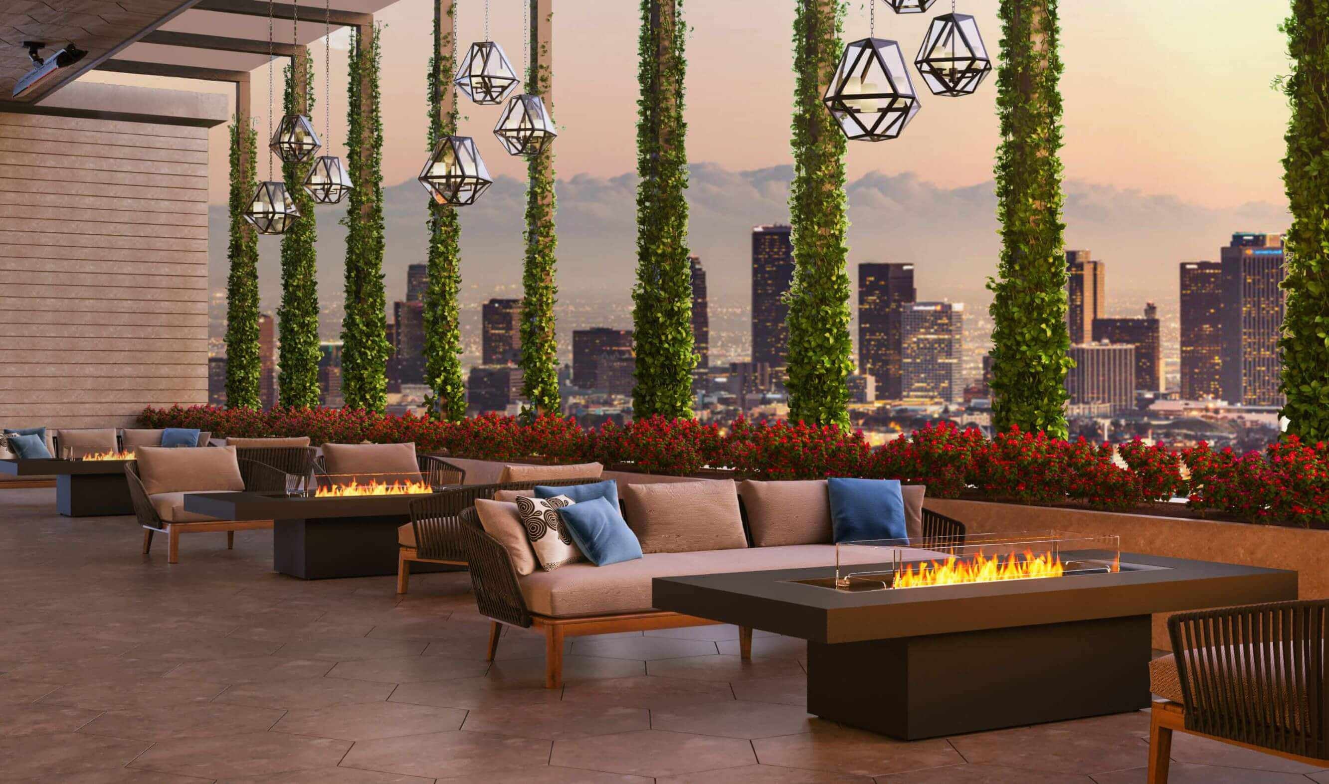 Ethanol Fire Pit Tables