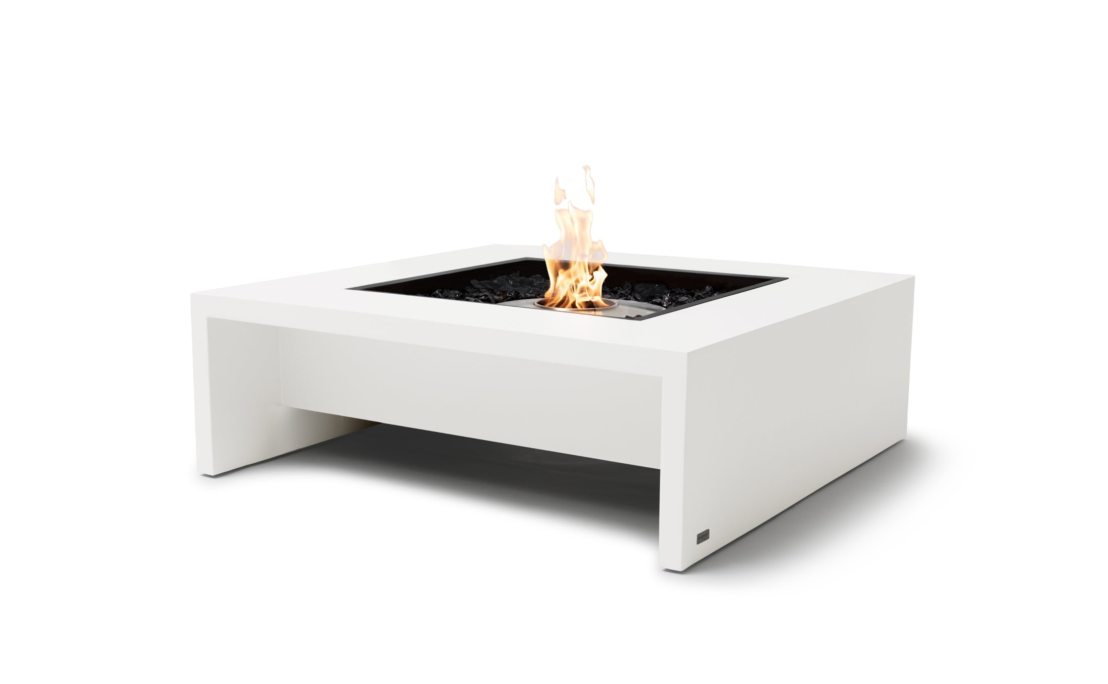 EcoSmart Fire Mojito 40 in Bone with stainless steel burner