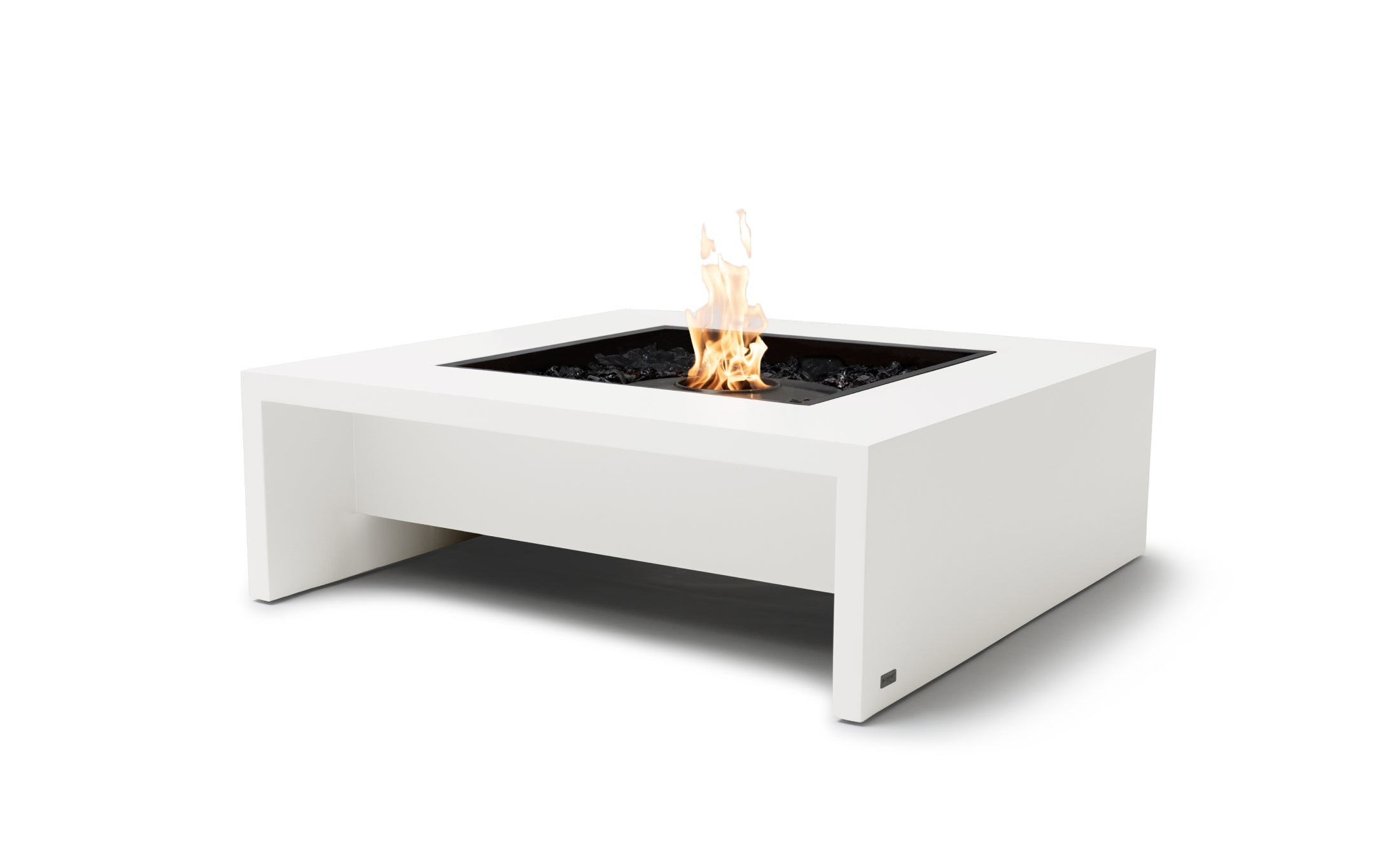 EcoSmart Fire Mojito 40 in Bone with black burner