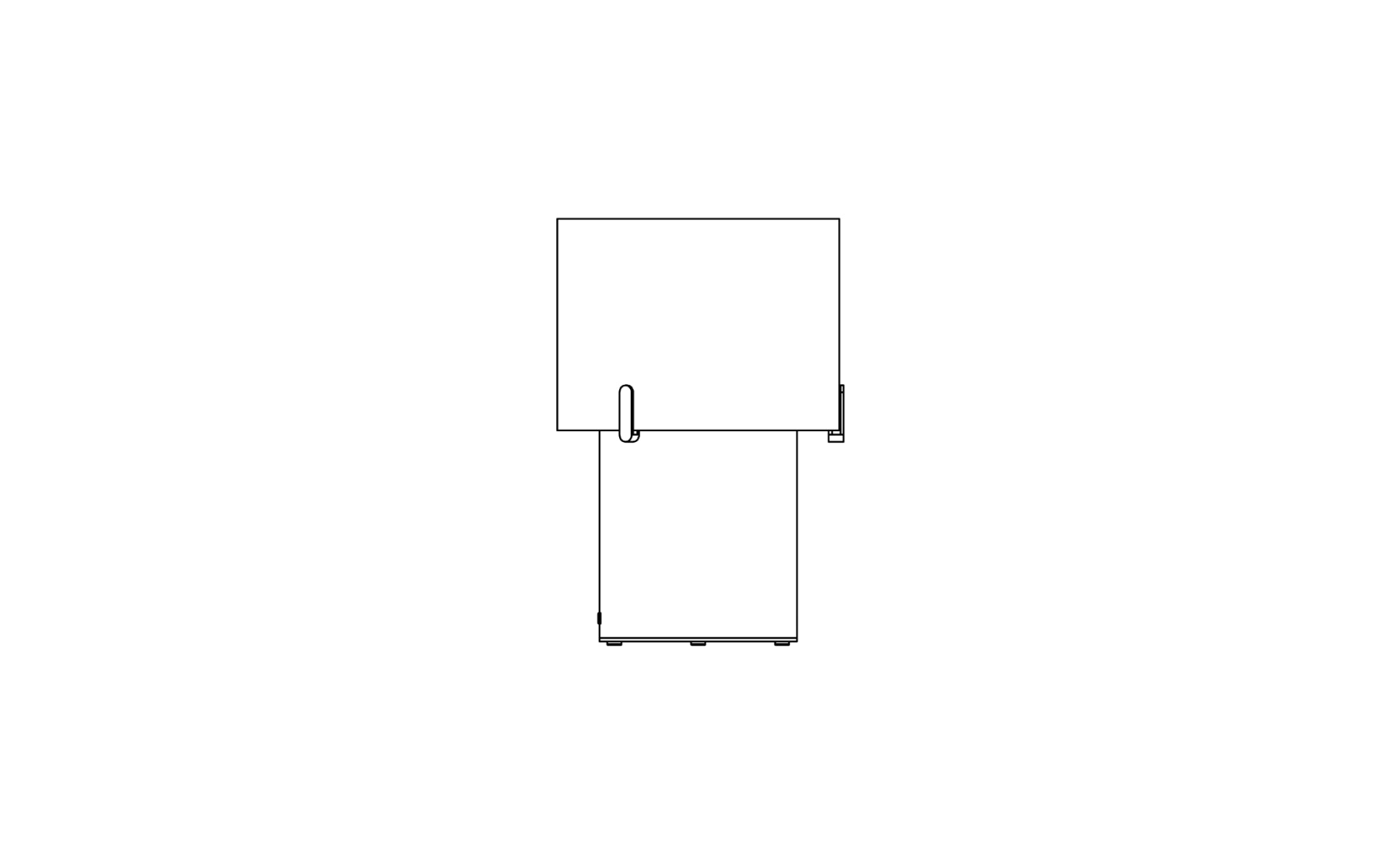 EcoSmart Fire Pillar 3T side dimensions