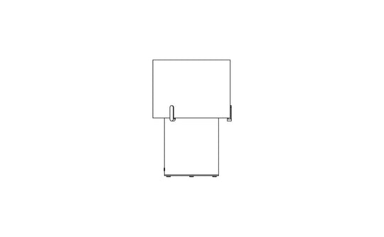 EcoSmart Fire Pillar 3T side dimensions