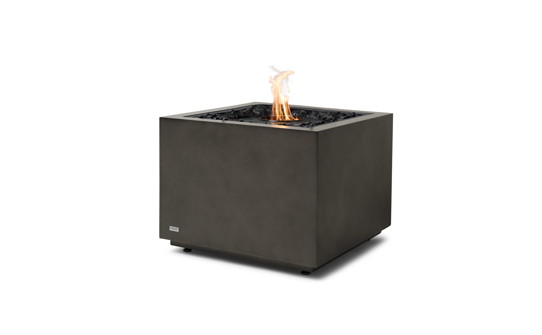 EcoSmart Fire Sidecar 24 in Natural with black burner