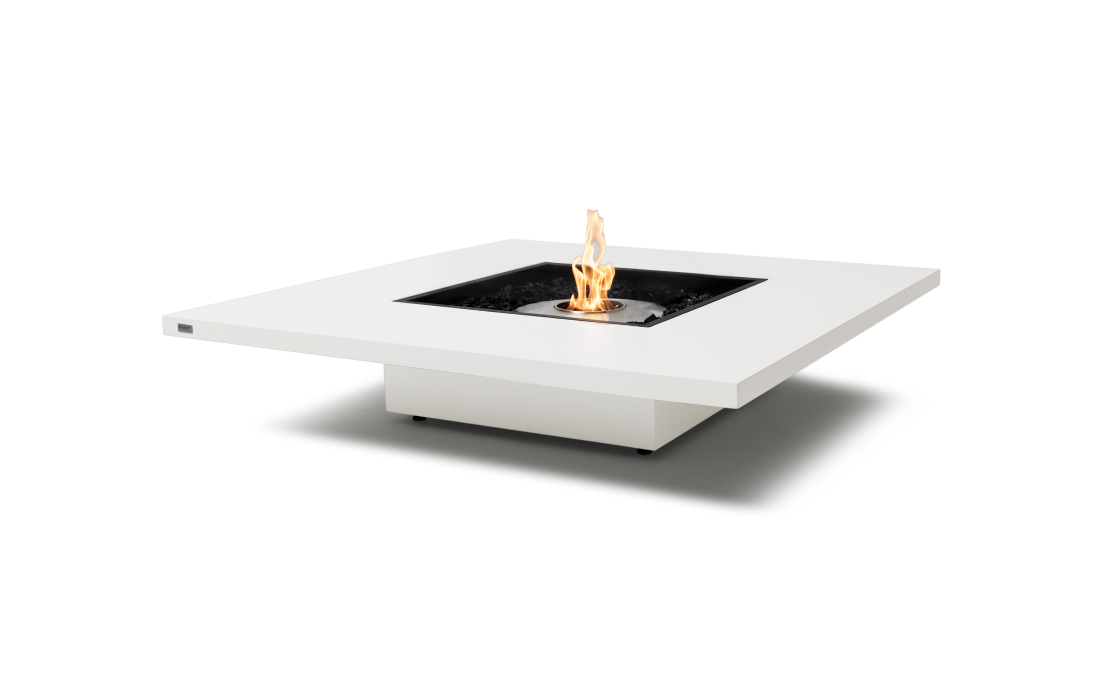 EcoSmart Fire Vertigo 50 in Bone with stainless steel burner