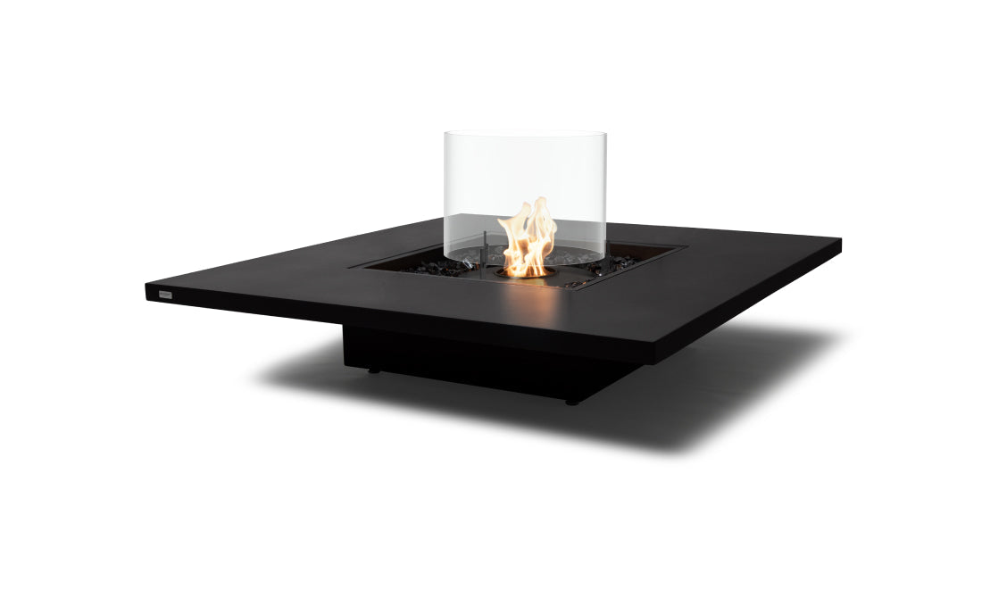 EcoSmart Fire Vertigo 50 Graphite finish angled view
