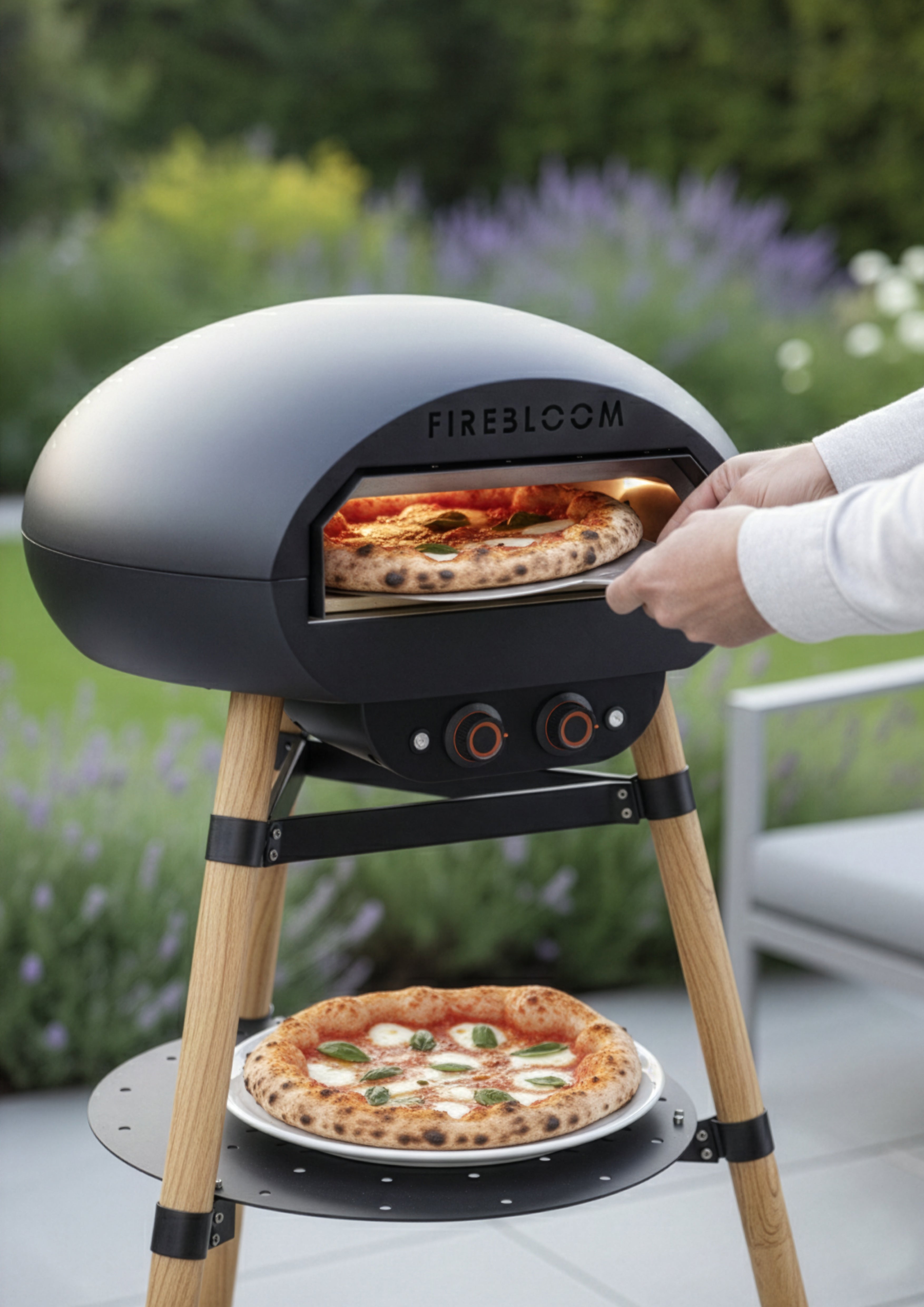 Firebloom EP02 freestanding electric pizza oven