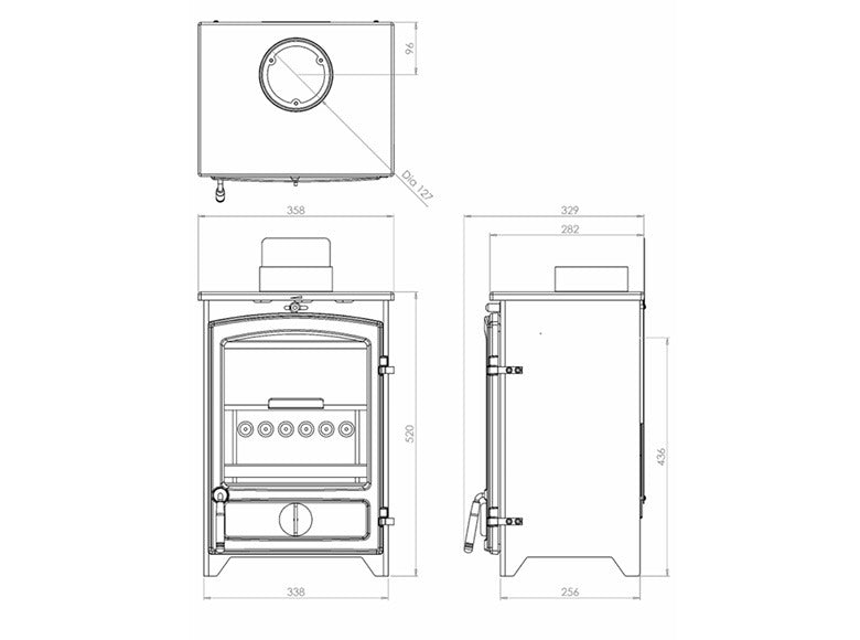 Go Eco 5kW technical drawing