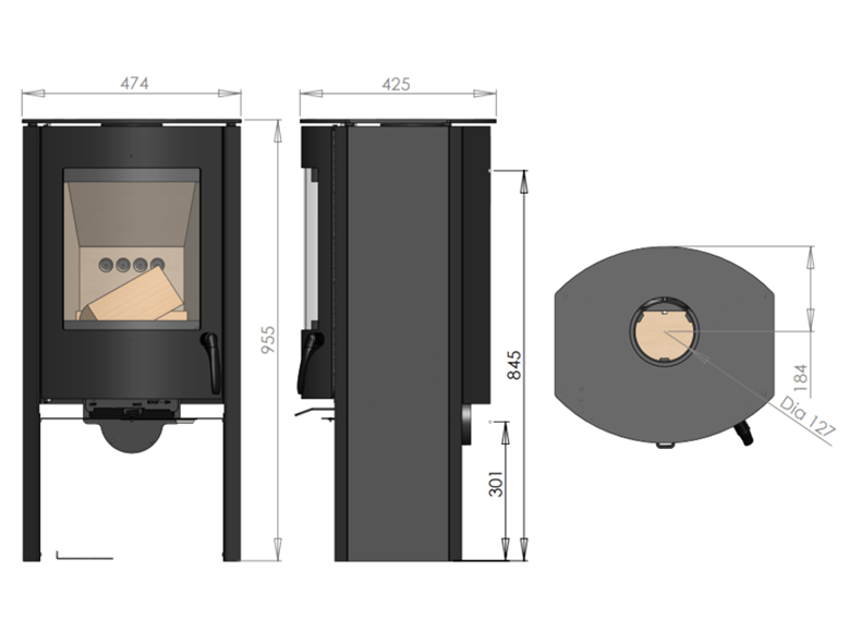 Go Eco Circulus technical drawing
