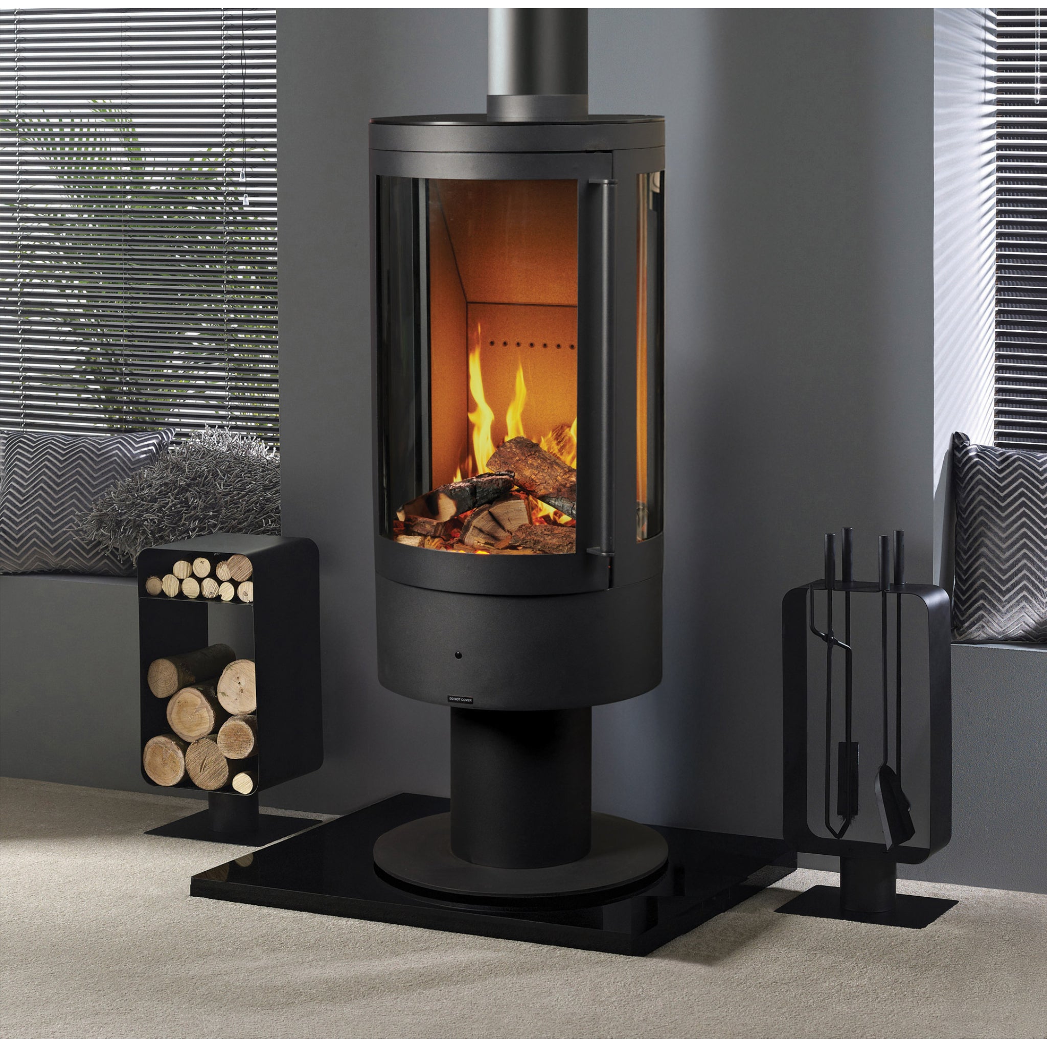 Solution Fires Elegance Electric Stove-Twilight Fires