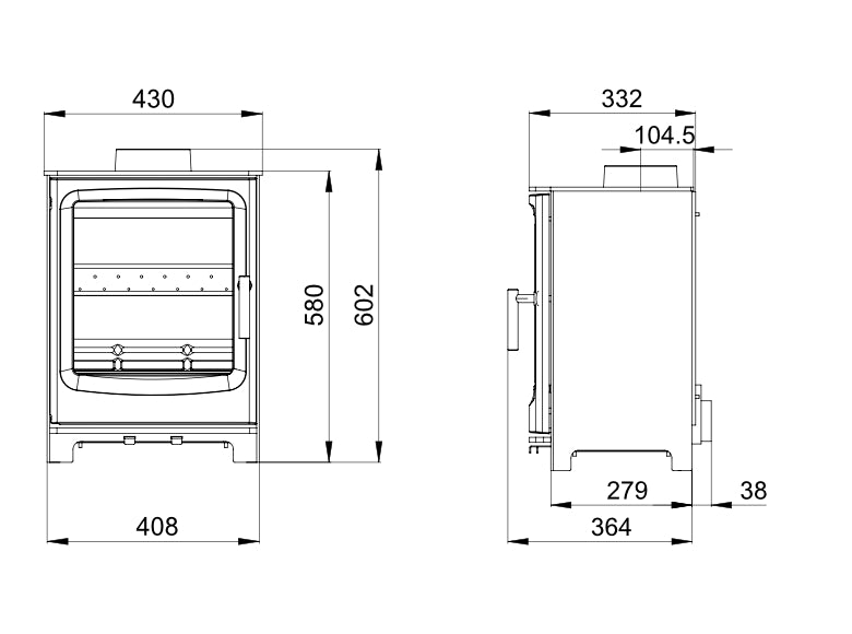 Carrington 5 technical drawing