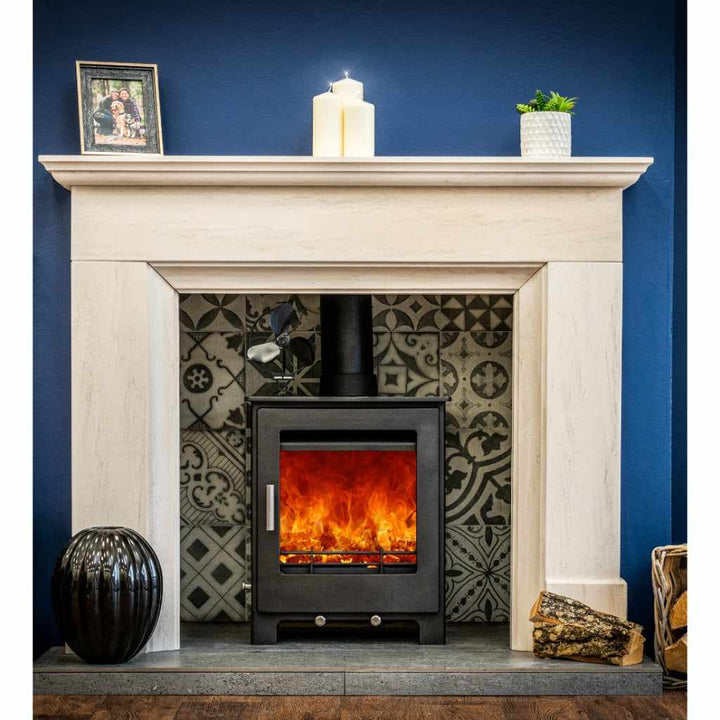 Woodford Lowry 5X Wood Burning / Multifuel Ecodesign Stove| Log Burner-Twilight Fires