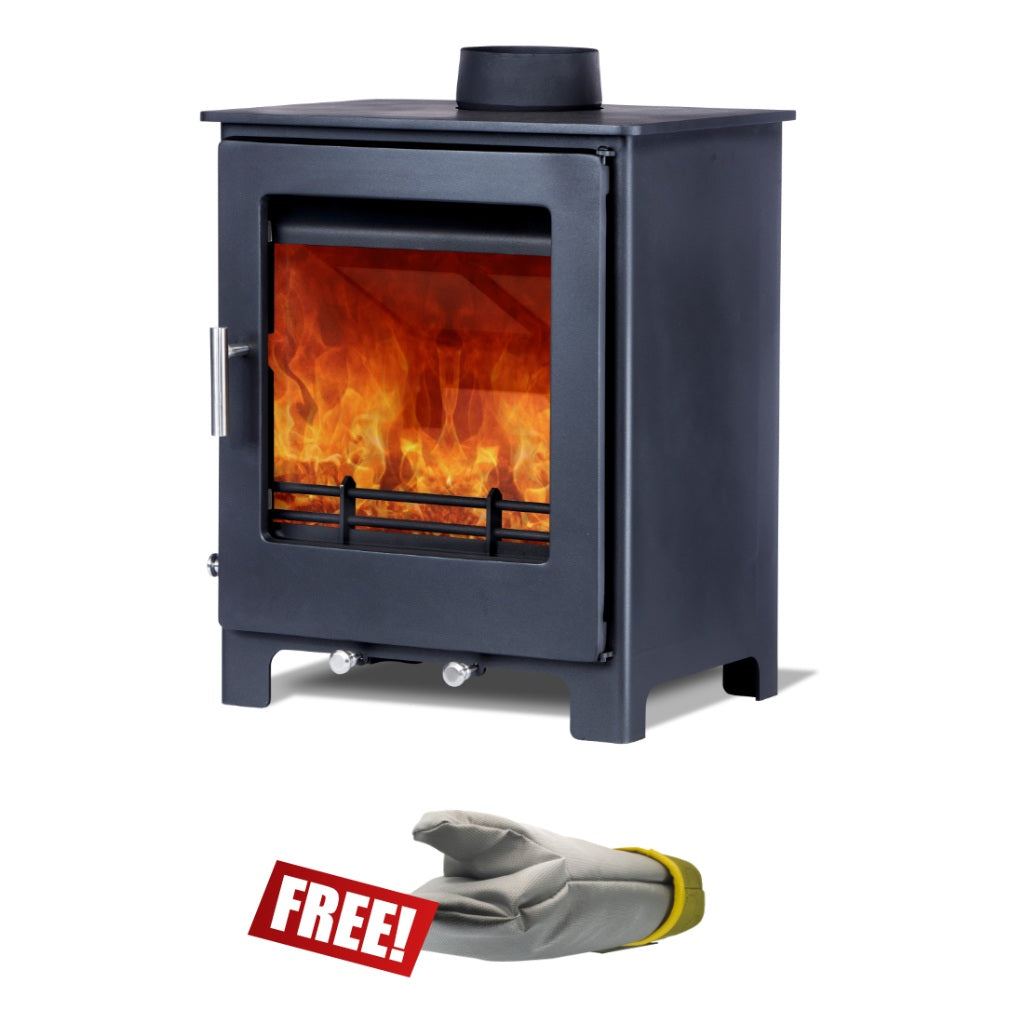 Woodford Lowry 5X Wood Burning / Multifuel Ecodesign Stove| Log Burner-Twilight Fires