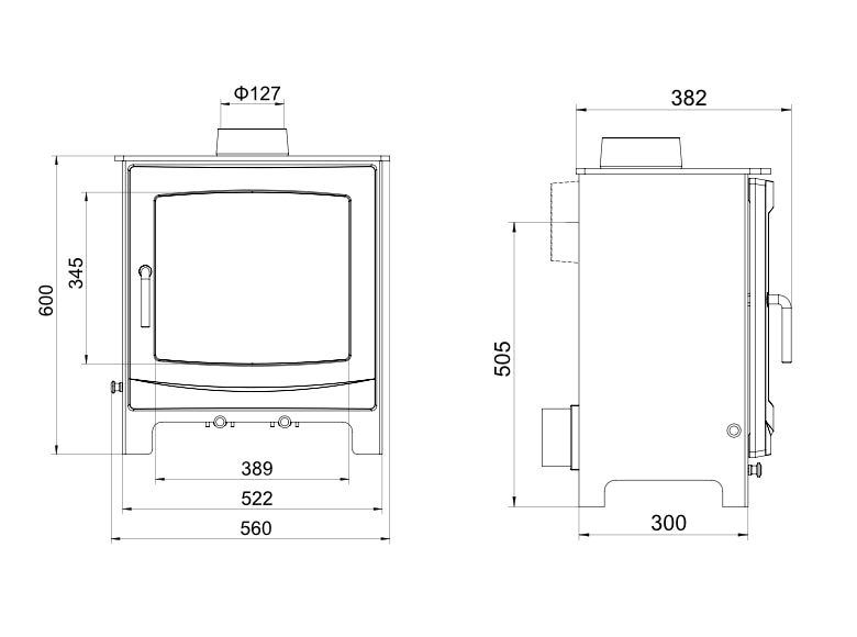 Turing 5XL technical drawing