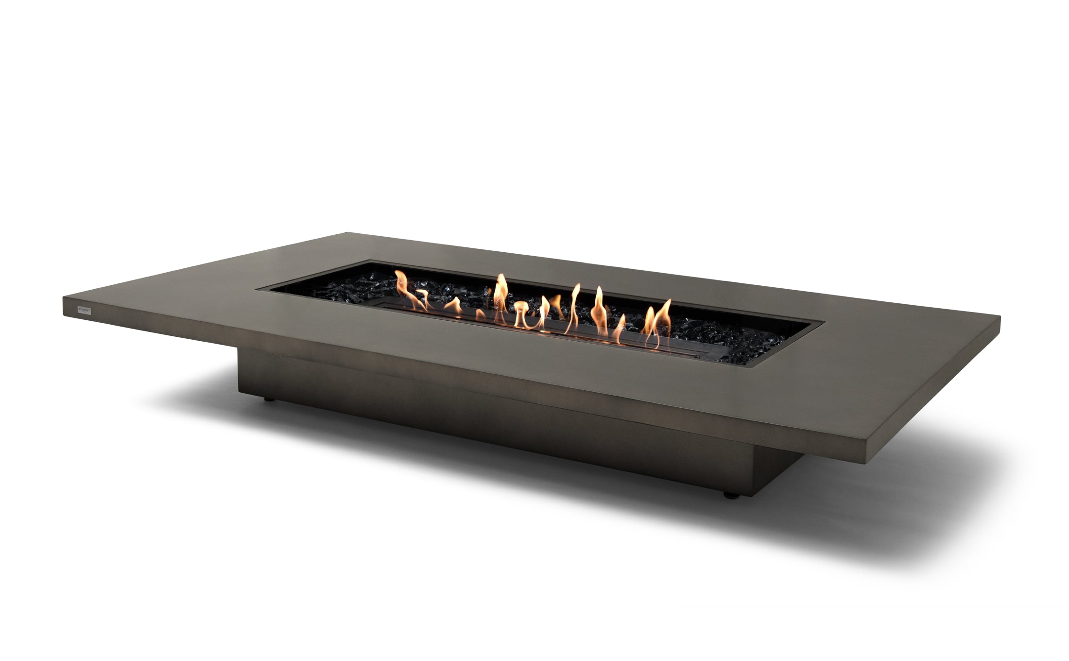 EcoSmart Daiquiri 70 in Natural with black XL900 burner