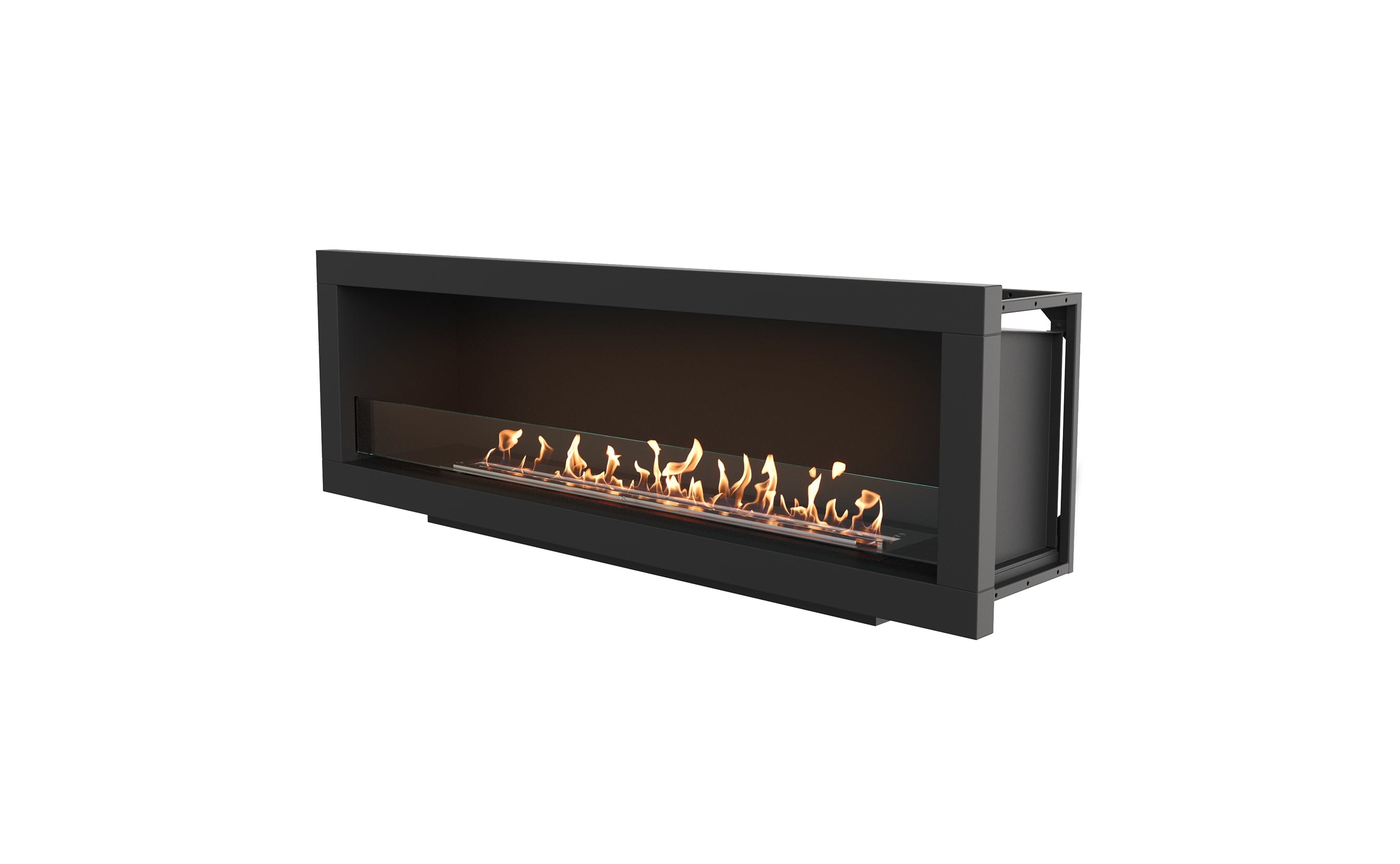 EcoSmart Fire Frame 1500SS single-sided fireplace insert studio view