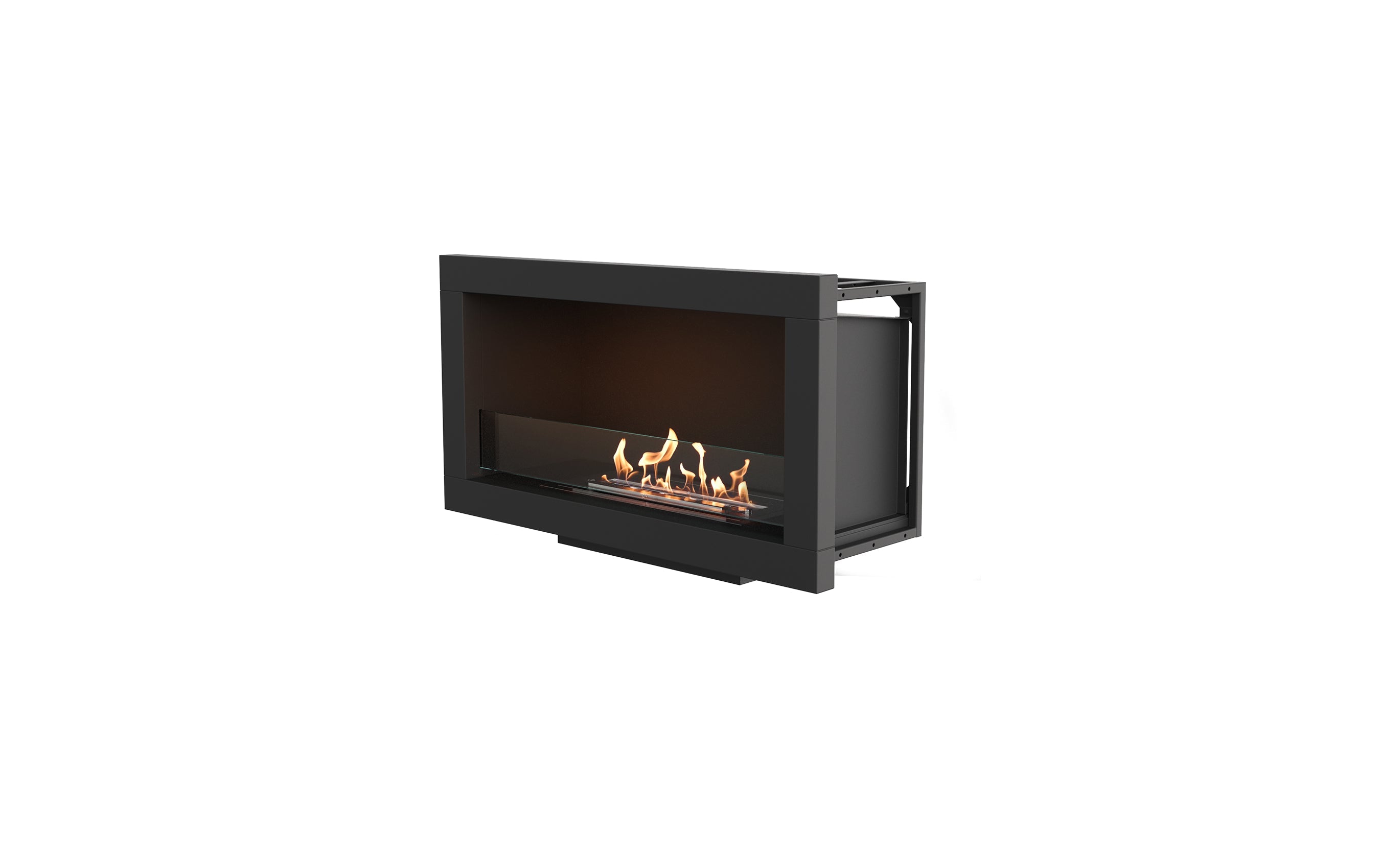 EcoSmart Fire Frame 800SS single-sided fireplace insert studio view