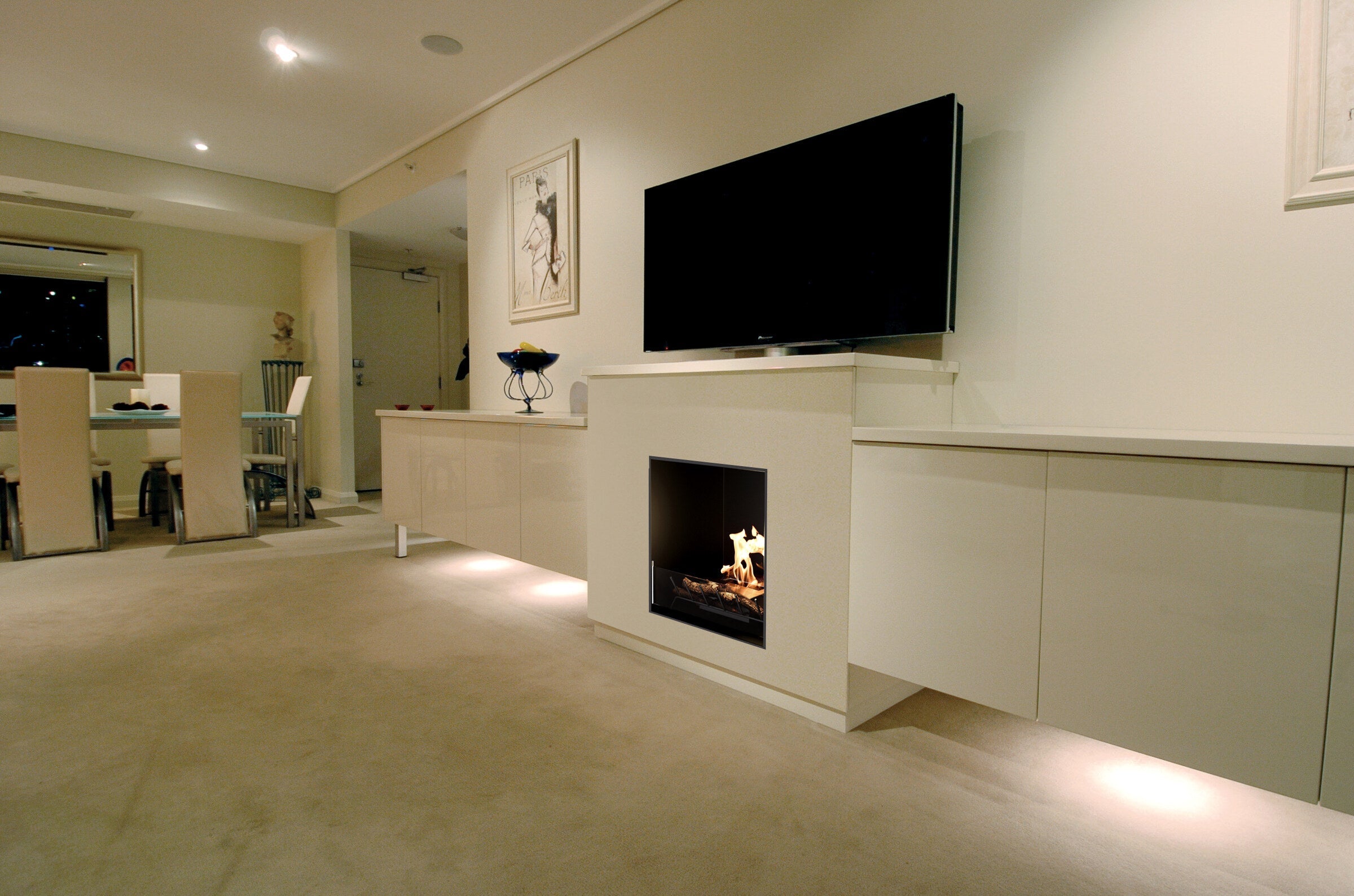 EcoSmart Fire Heritage 26SS residential installation