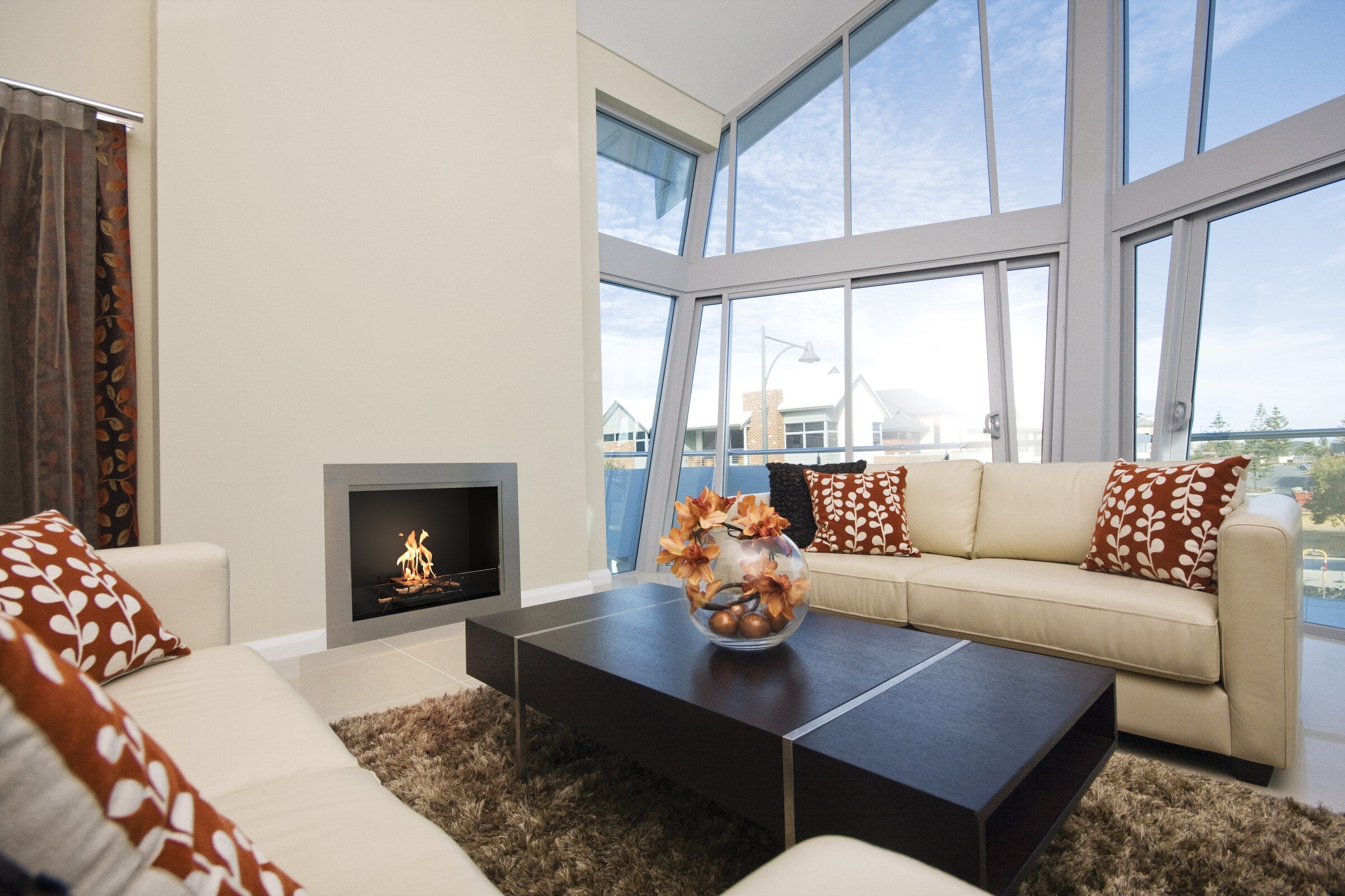 EcoSmart Fire Heritage 42SS residential installation
