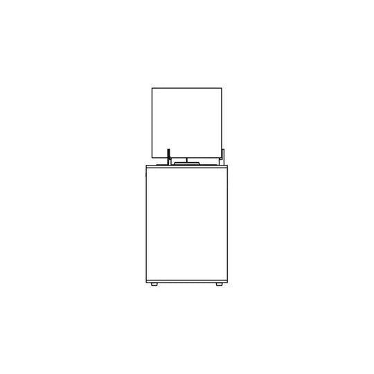 EcoSmart Fire Pop 3T side technical dimensions
