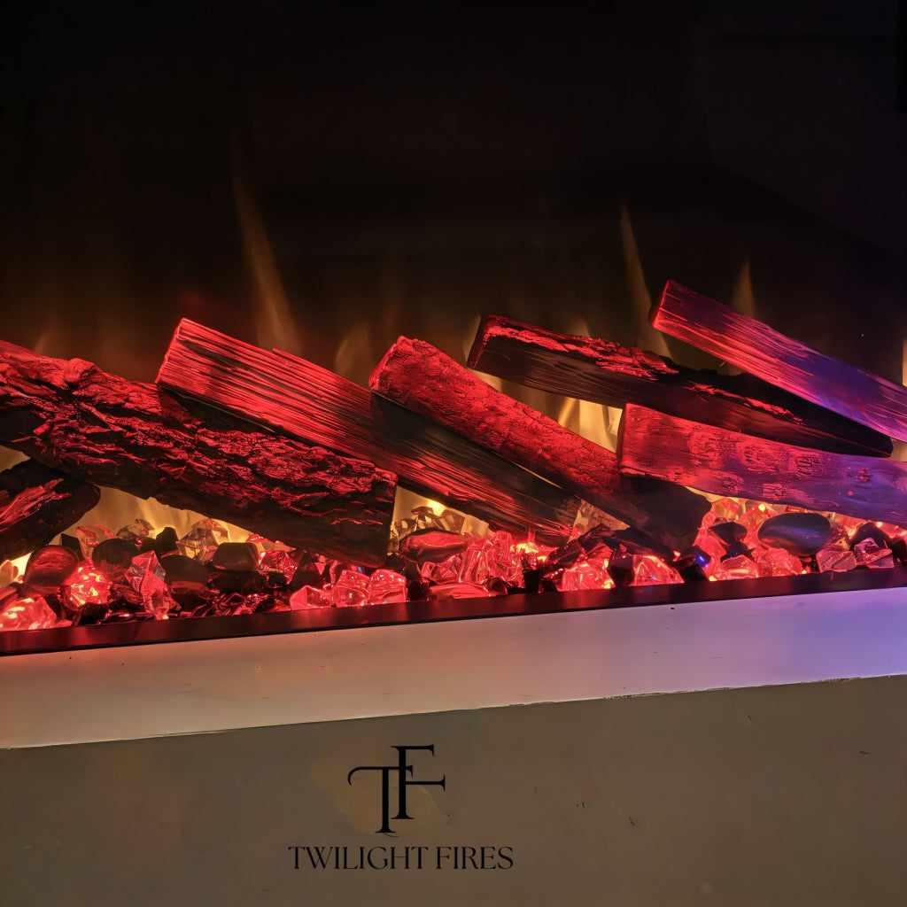 Electric Fire Wood Log set Upgrade-Twilight Fires