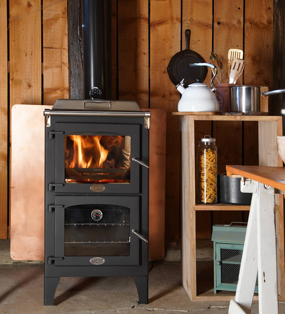 Go Eco Bakechef Wood Burning Ecodesign Stove