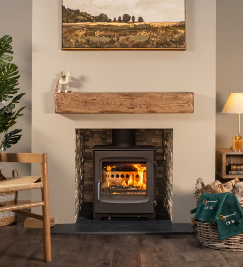 Go Eco Excel 5kW Low Lintel Wide Multifuel Ecodesign Stove