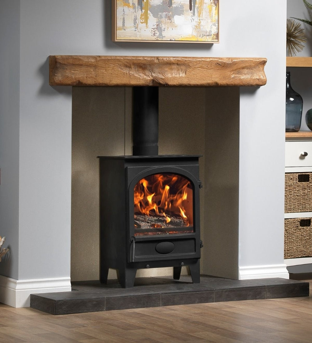 Go Eco Excel 5kW Wide Traditional Door Multifuel Ecodesign Stove