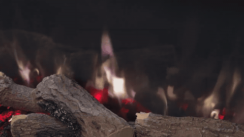 Go Eco MW flame-effect close-up from Charlton & Jenrick’s MW100 demonstration video. Shared flame effect for MW100, MW150 and MW180; fire widths differ.