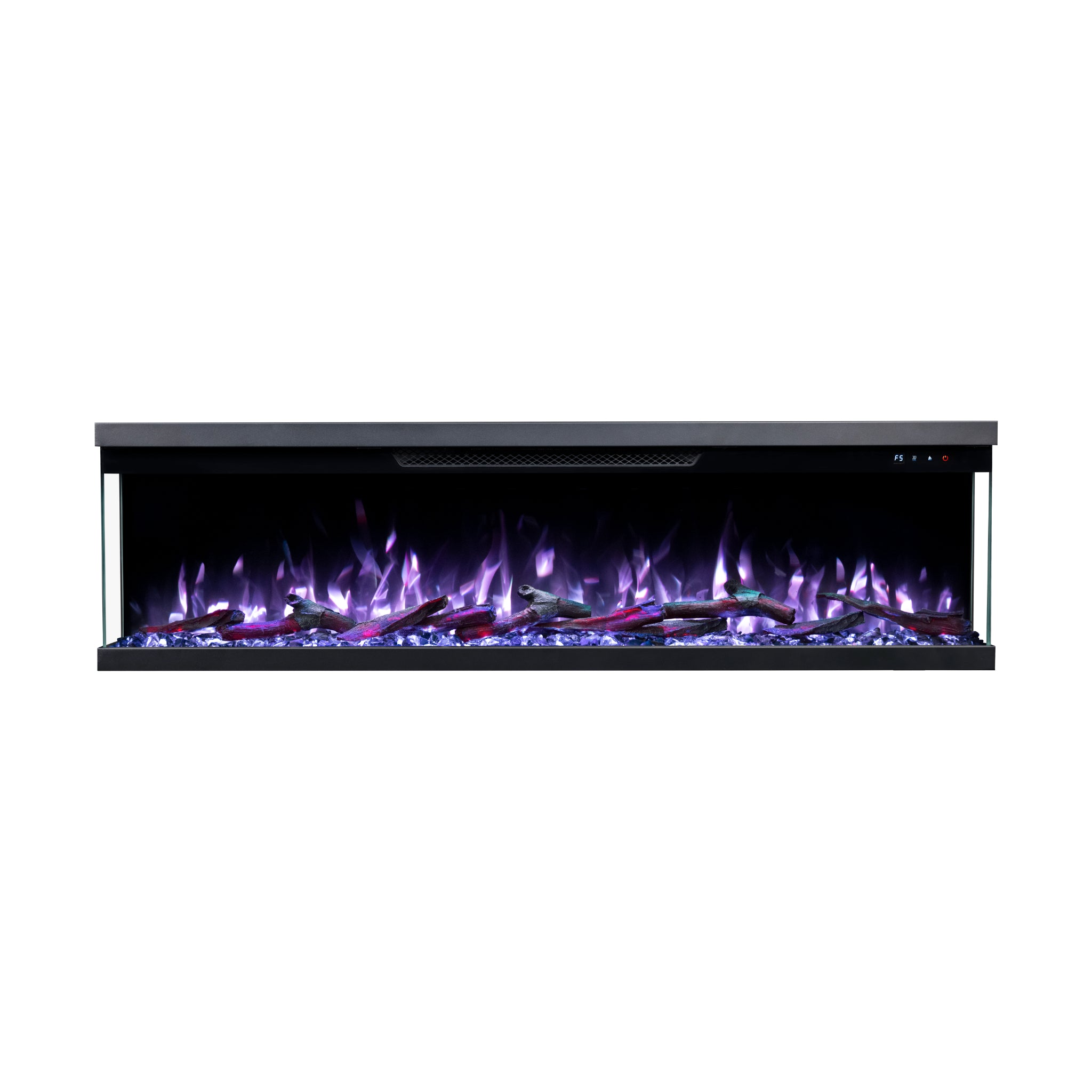 Luxion Panoramic Electric Fireplace– 1/2/3 Sided Media Wall Electric Fireplace-Twilight Fires