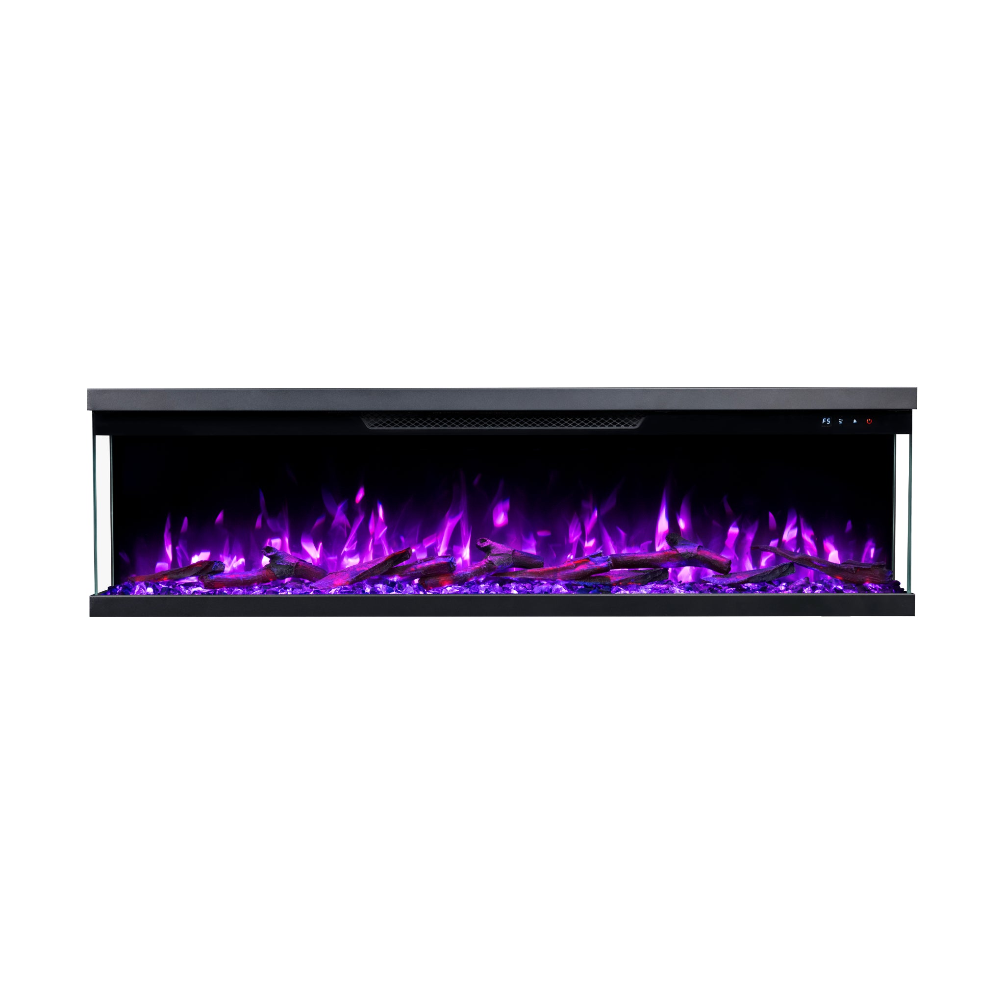 Luxion Panoramic Electric Fireplace– 1/2/3 Sided Media Wall Electric Fireplace-Twilight Fires