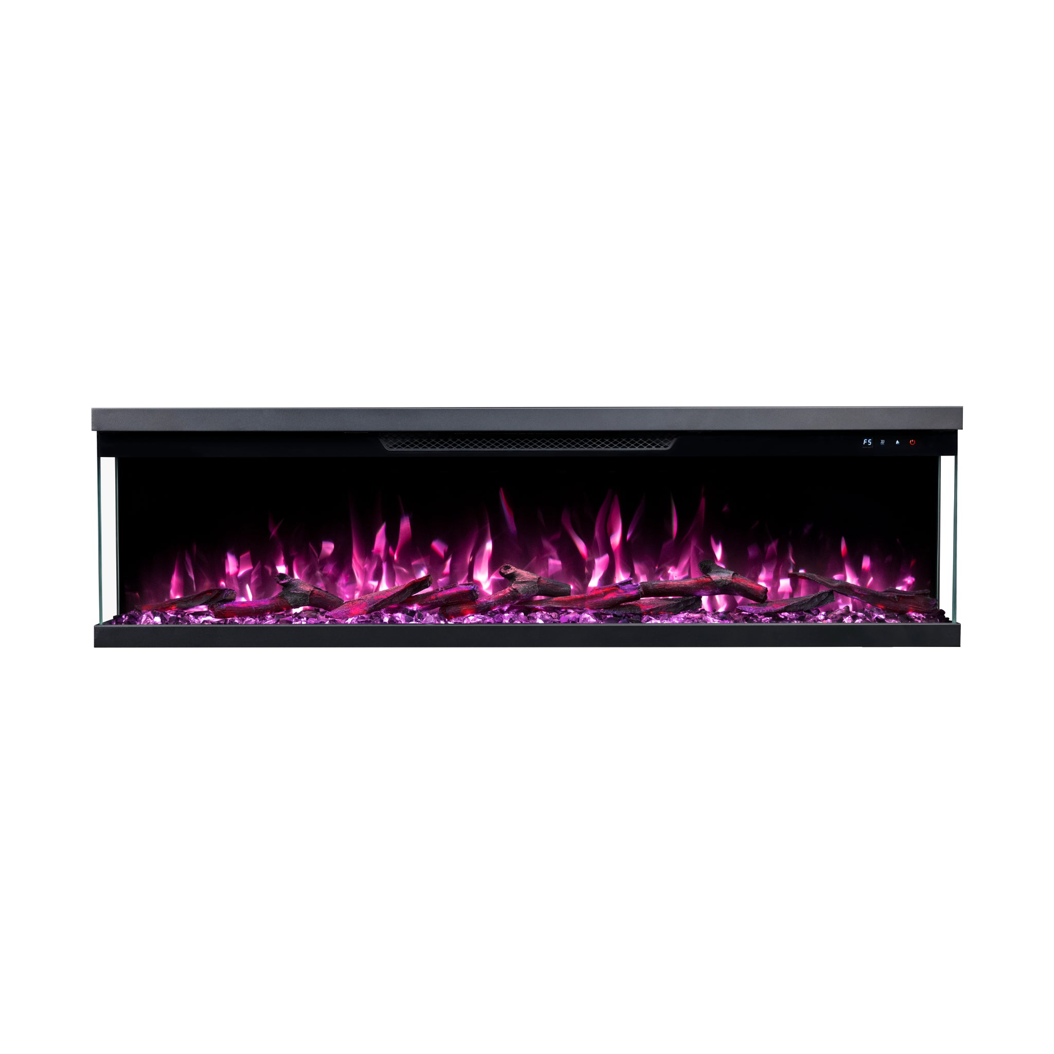 Luxion Panoramic Electric Fireplace– 1/2/3 Sided Media Wall Electric Fireplace-Twilight Fires