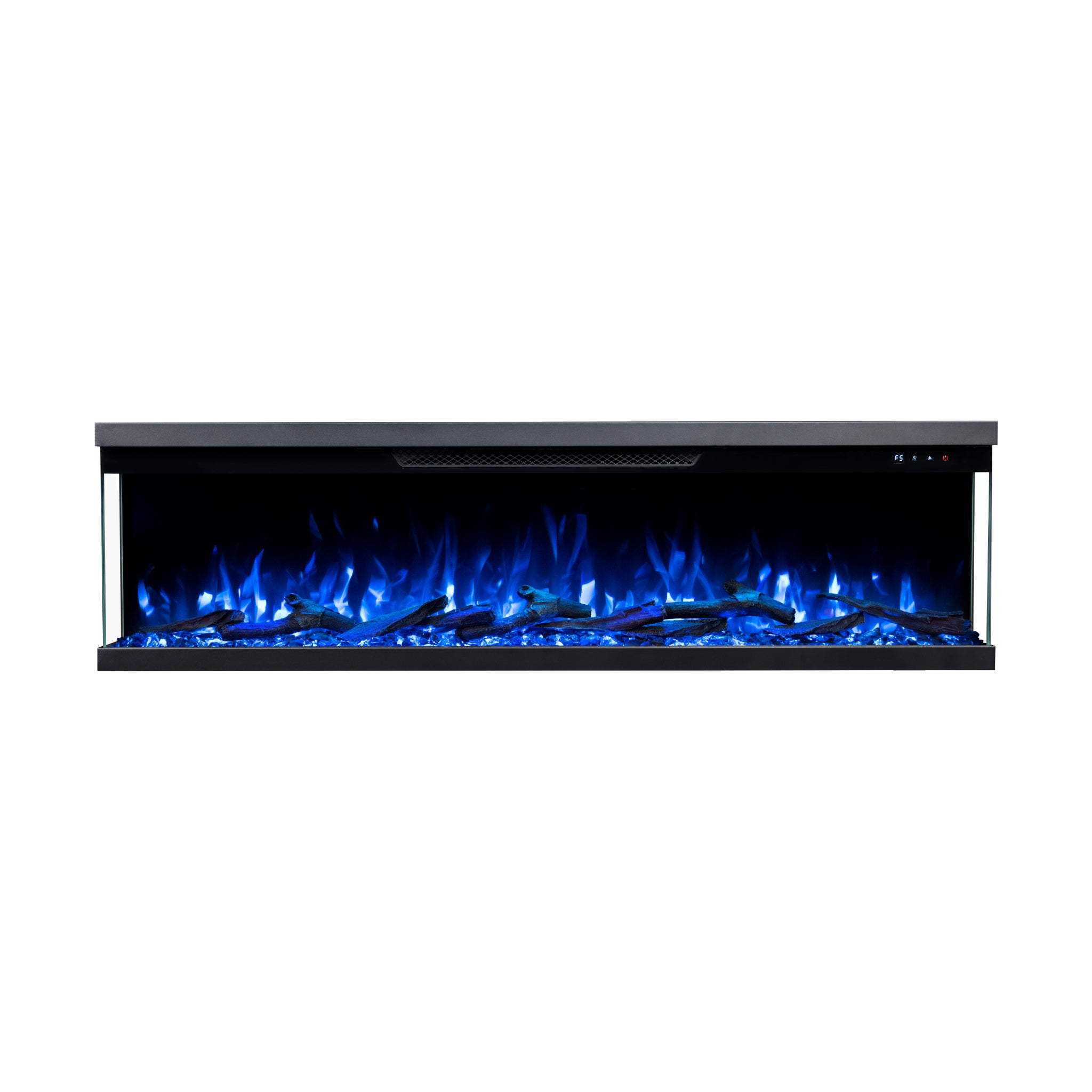 Luxion Panoramic Electric Fireplace– 1/2/3 Sided Media Wall Electric Fireplace-Twilight Fires