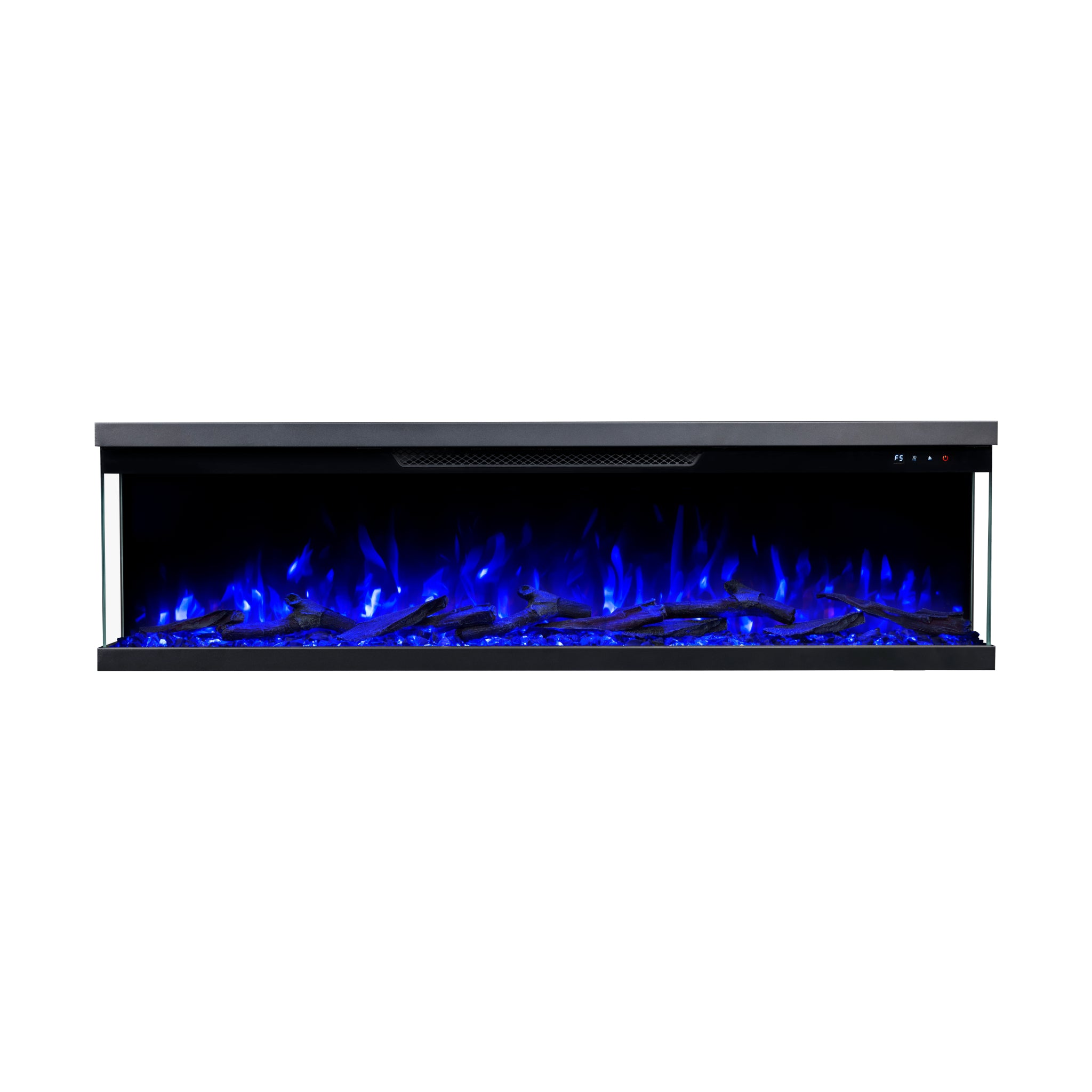 Luxion Panoramic Electric Fireplace– 1/2/3 Sided Media Wall Electric Fireplace-Twilight Fires