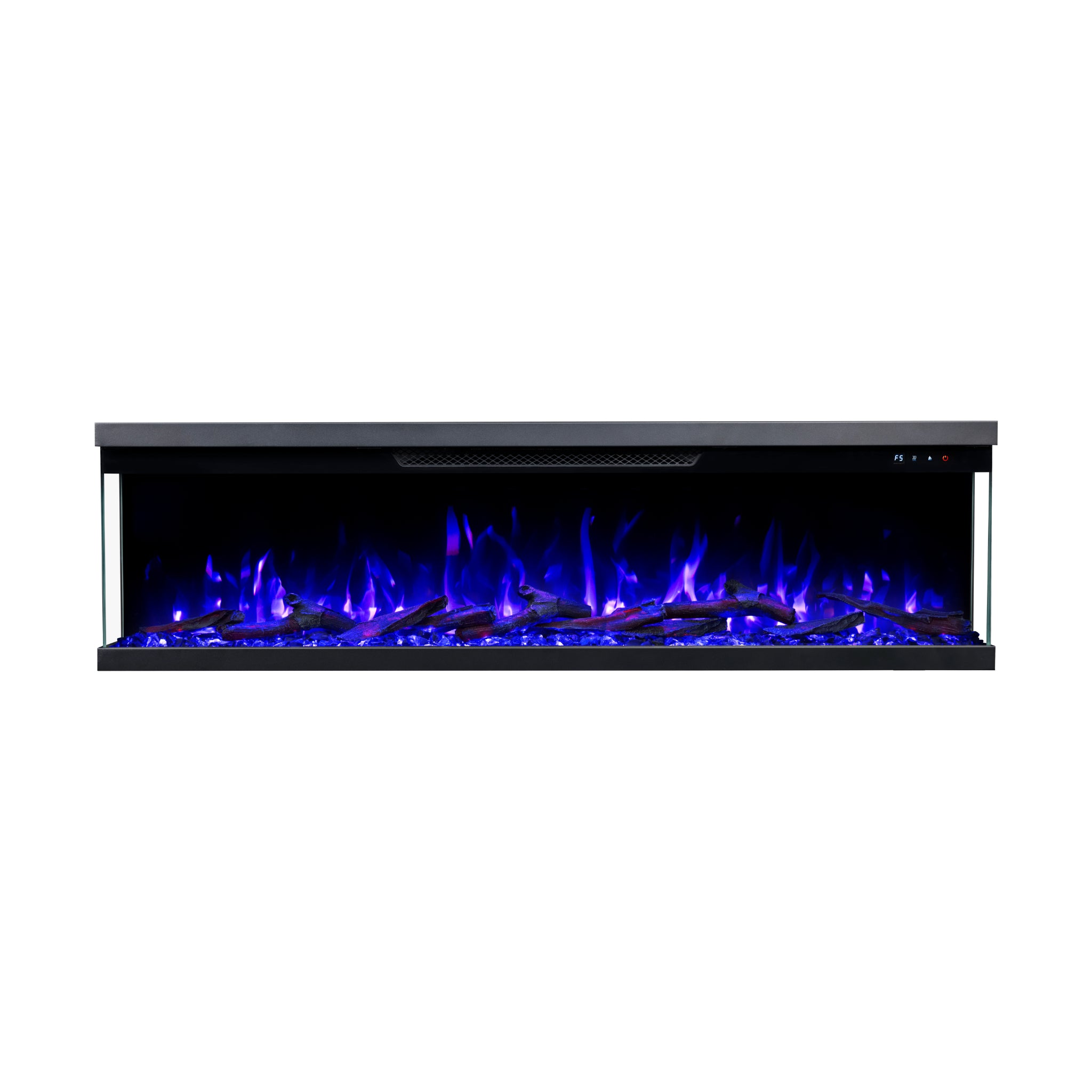 Luxion Panoramic Electric Fireplace– 1/2/3 Sided Media Wall Electric Fireplace-Twilight Fires