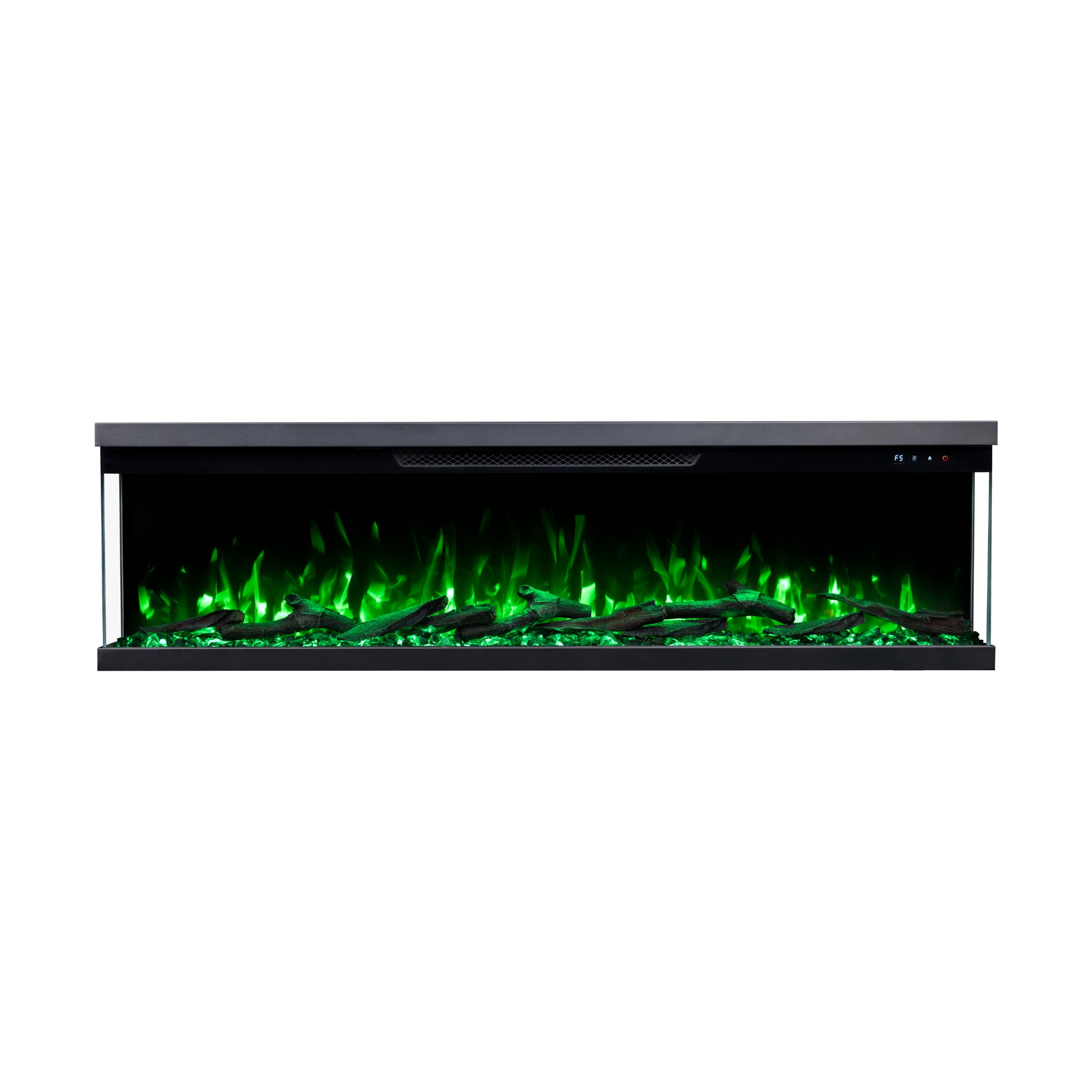Luxion Panoramic Electric Fireplace– 1/2/3 Sided Media Wall Electric Fireplace-Twilight Fires
