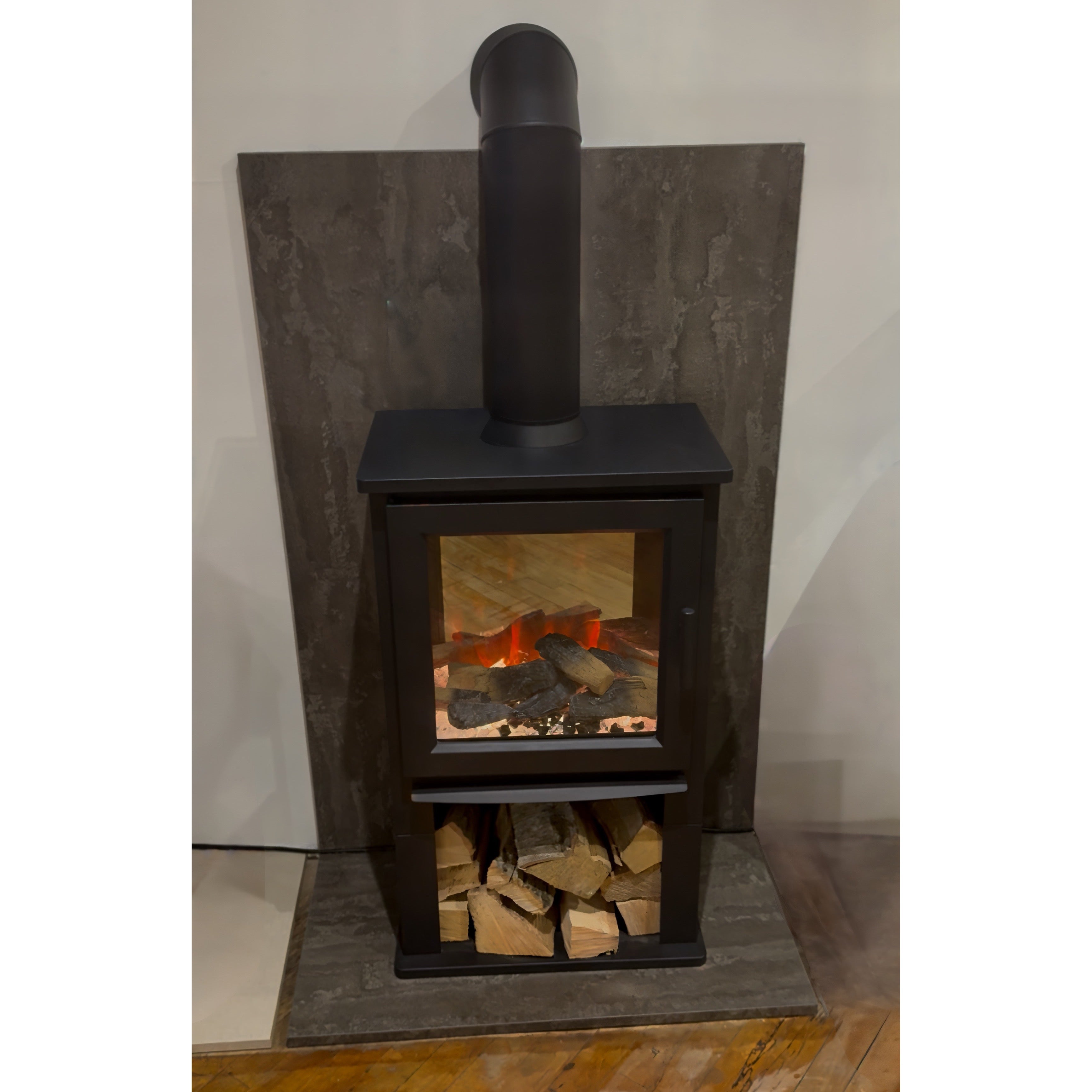 Naples Electric Stove – Realistic Log Effect & LED Flames | Firetti by OER Electric Fire-Twilight Fires
