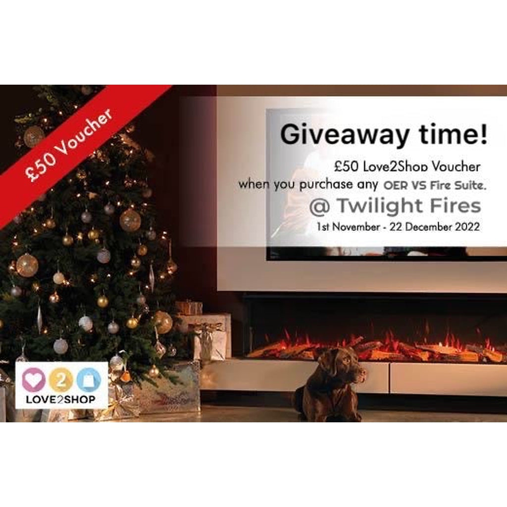 OER Apollo Electric Fireplace Suite
