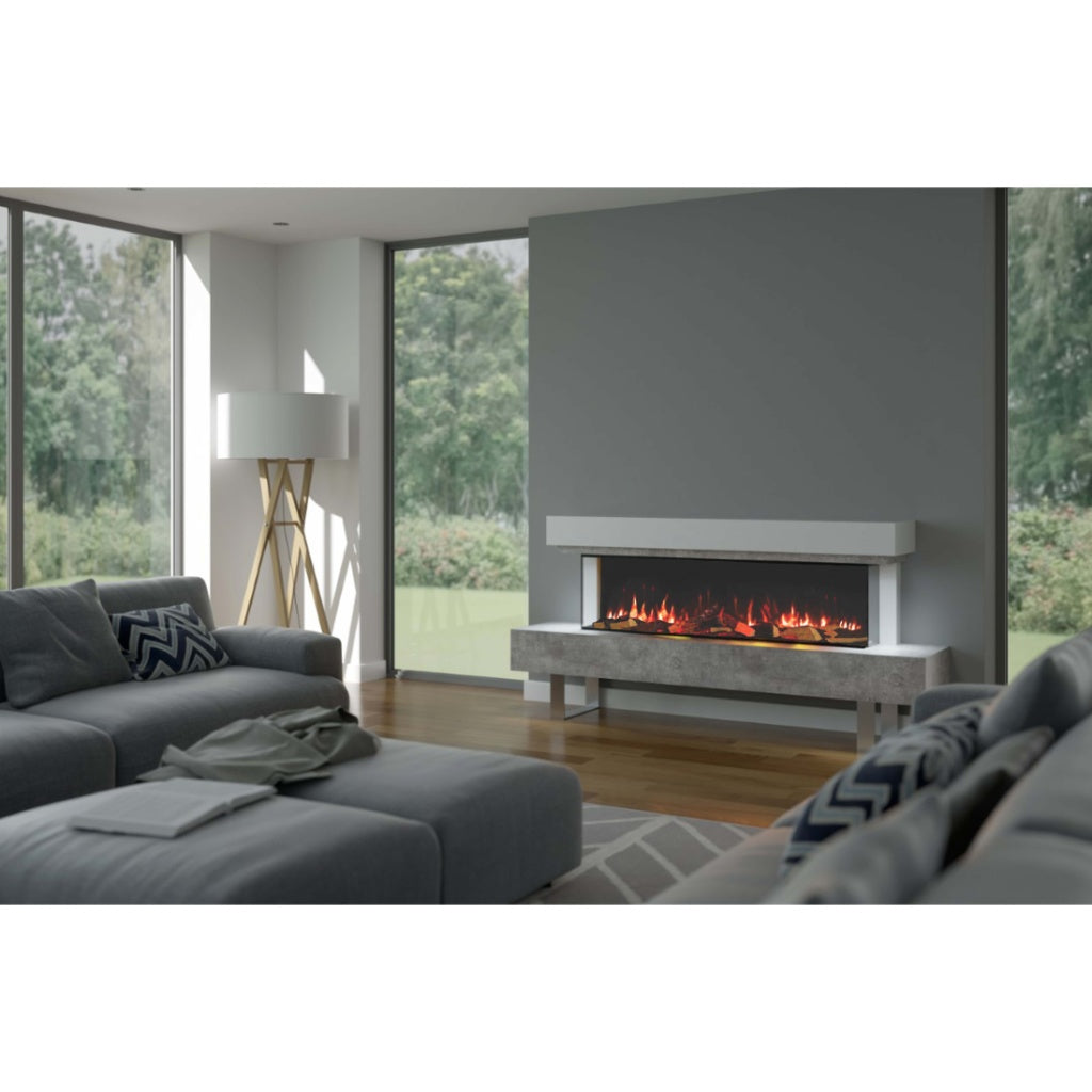 OER Olympia Electric Fireplace suite