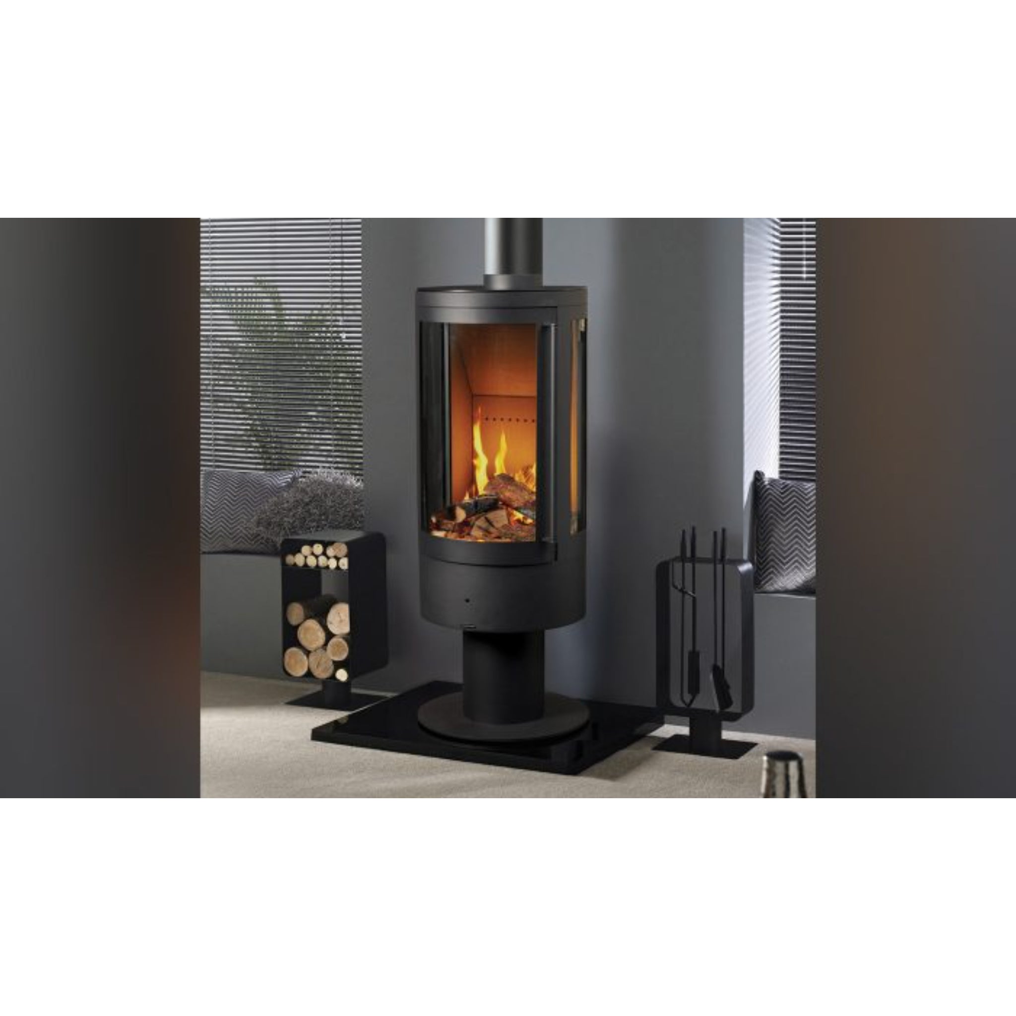 Solution Fires Elegance Electric Stove-Twilight Fires