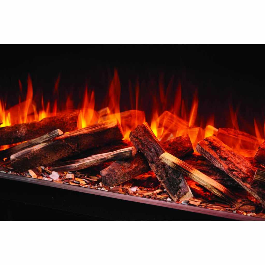 Solution Fires LUX 150 1500mm panoramic electric fire for a media wall