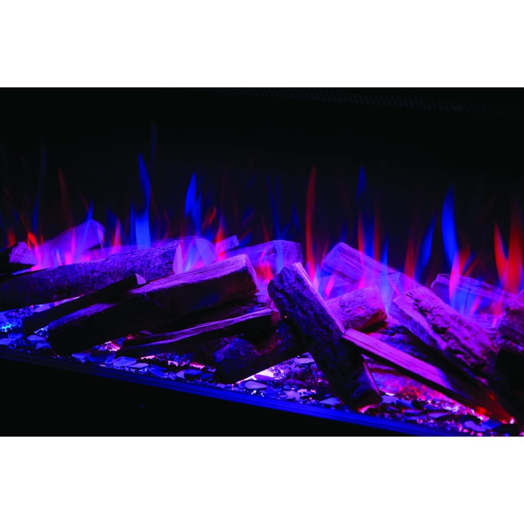 Solution Fires LUX 175 1750mm panoramic electric fire for a media wall