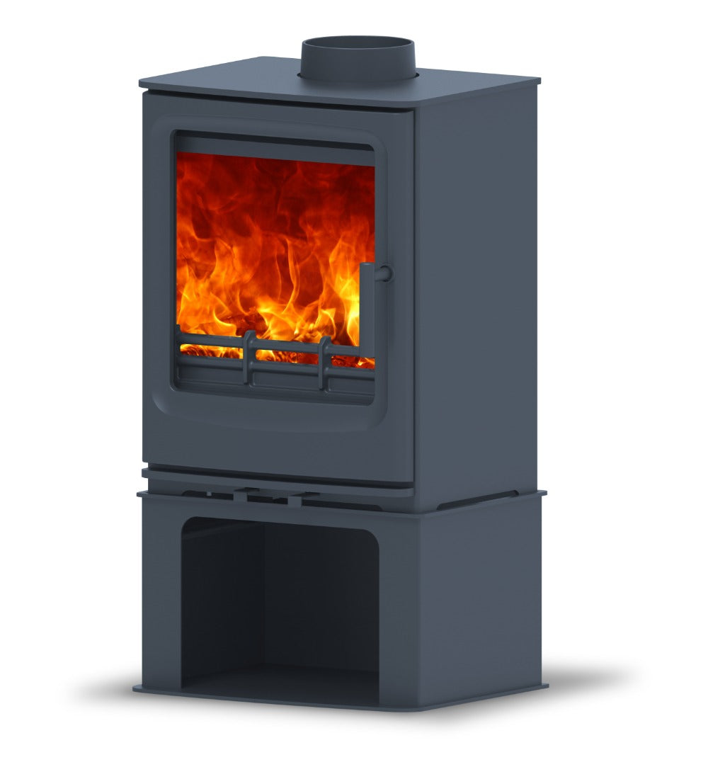 Woodford Carrington 5 Log Store Wood Burning / Multifuel Ecodesign Stove
