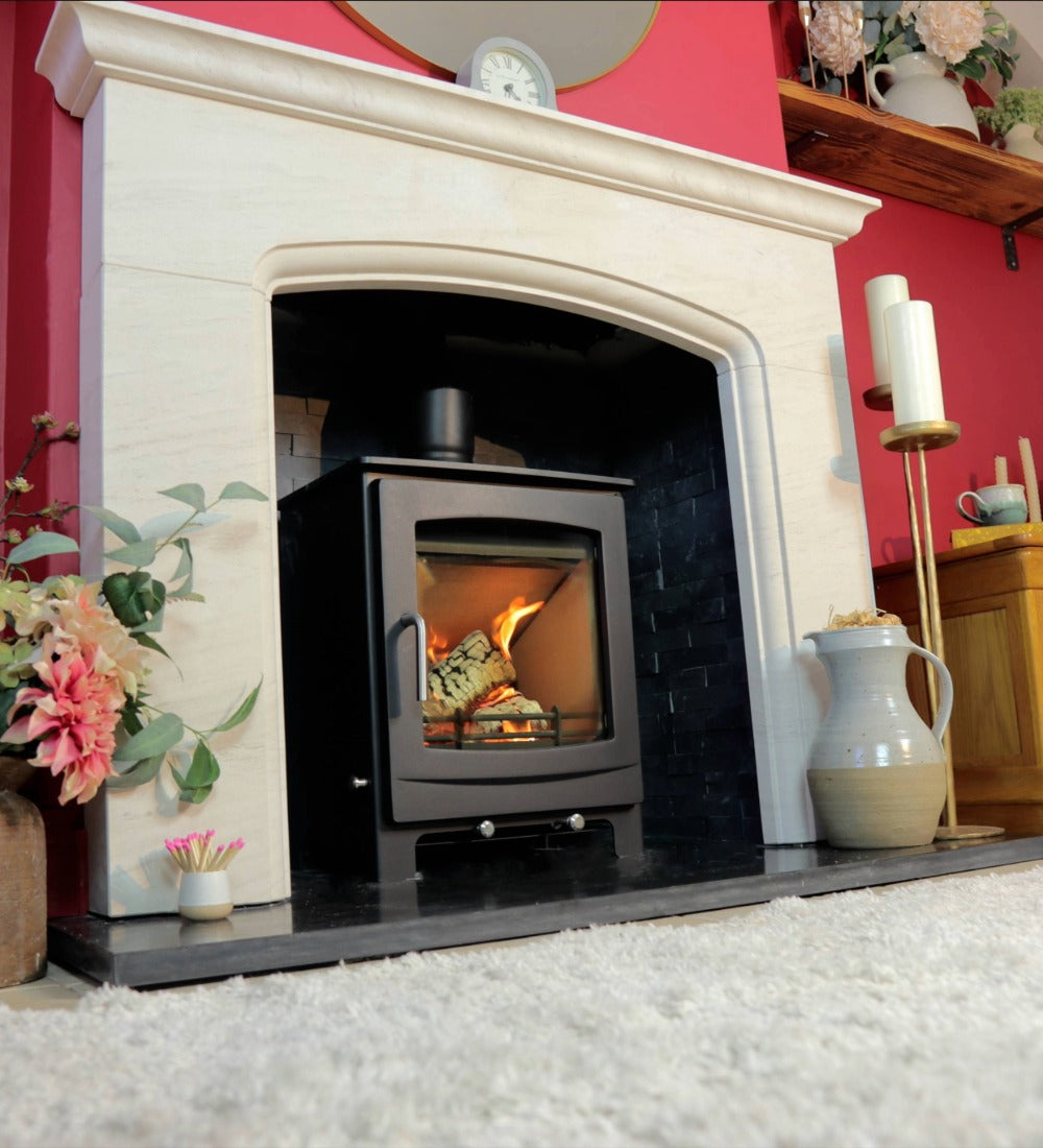 Woodford Turing 5X Wood Burning / Multifuel Ecodesign Stove