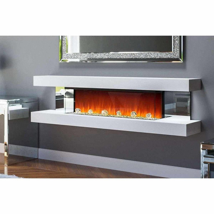 Madison Wall Mounted Fireplace Electric